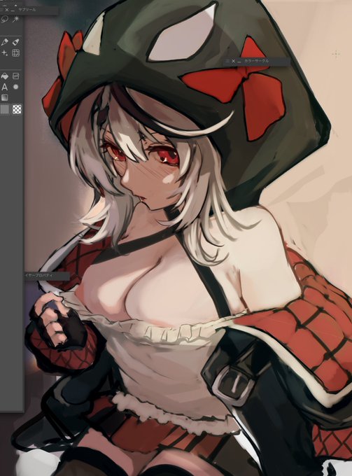 WIP 一回納得いくまで厚塗してみる🤔 