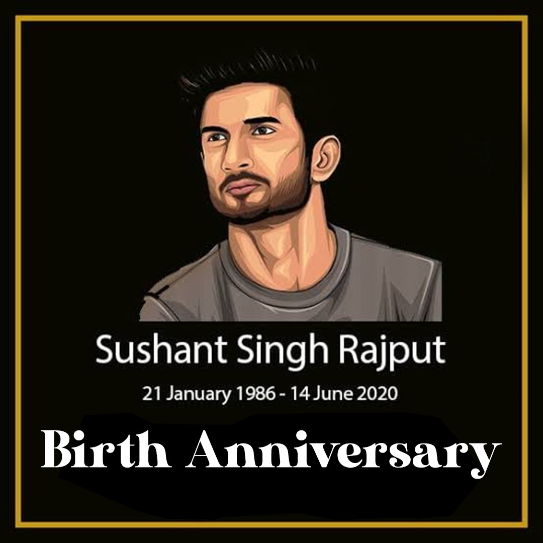 Remembering <a href="/itsSSR/">Sushant Singh Rajput</a> on his birth anniversary. He was a great artist &amp; a wonderful human being, a quality that very few possess. It still makes us sad to remember how young he was when we lost him. #SushantSinghRajput