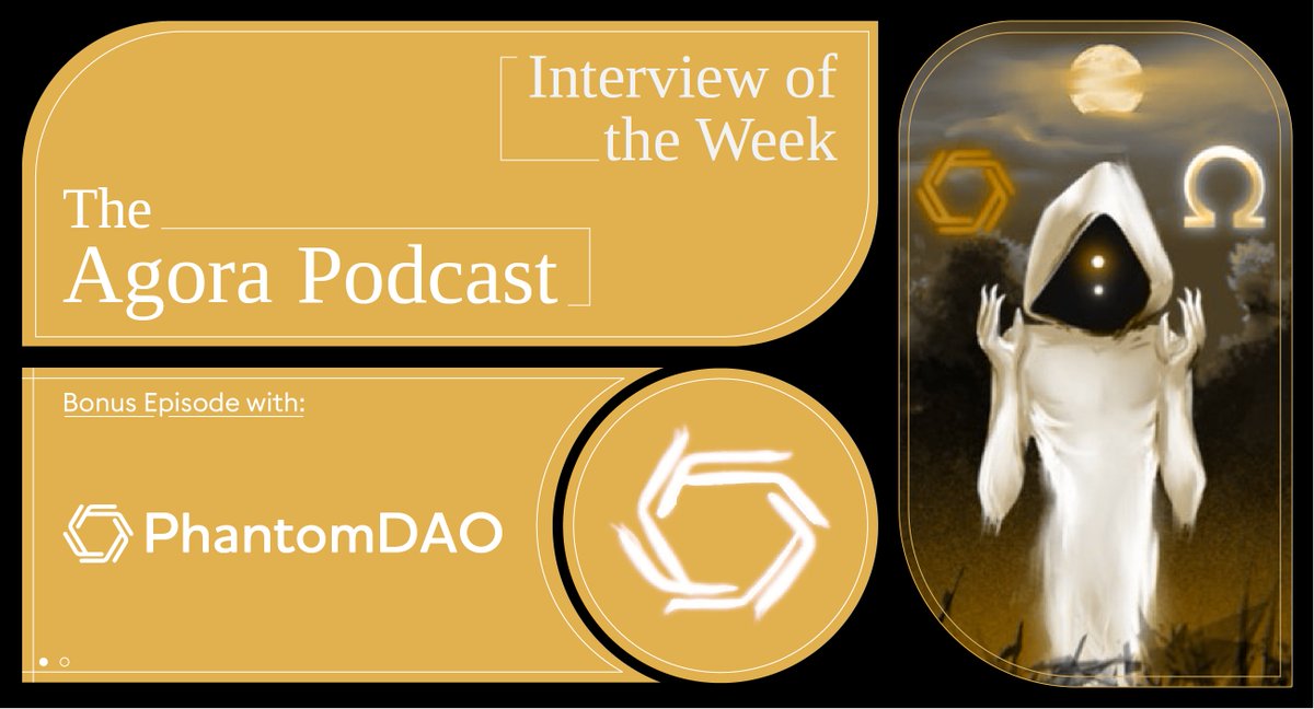 OlympusAgora's tweet photo. Ohmies! We have another interesting guest join us in the Agora studio. @CasperRebase joins @Mark11ETH to talk about @xPhantomDAO and the upcoming launch!

Catch the full episode here:
https://t.co/u6yxKksPVQ https://t.co/928ZRgAkCa