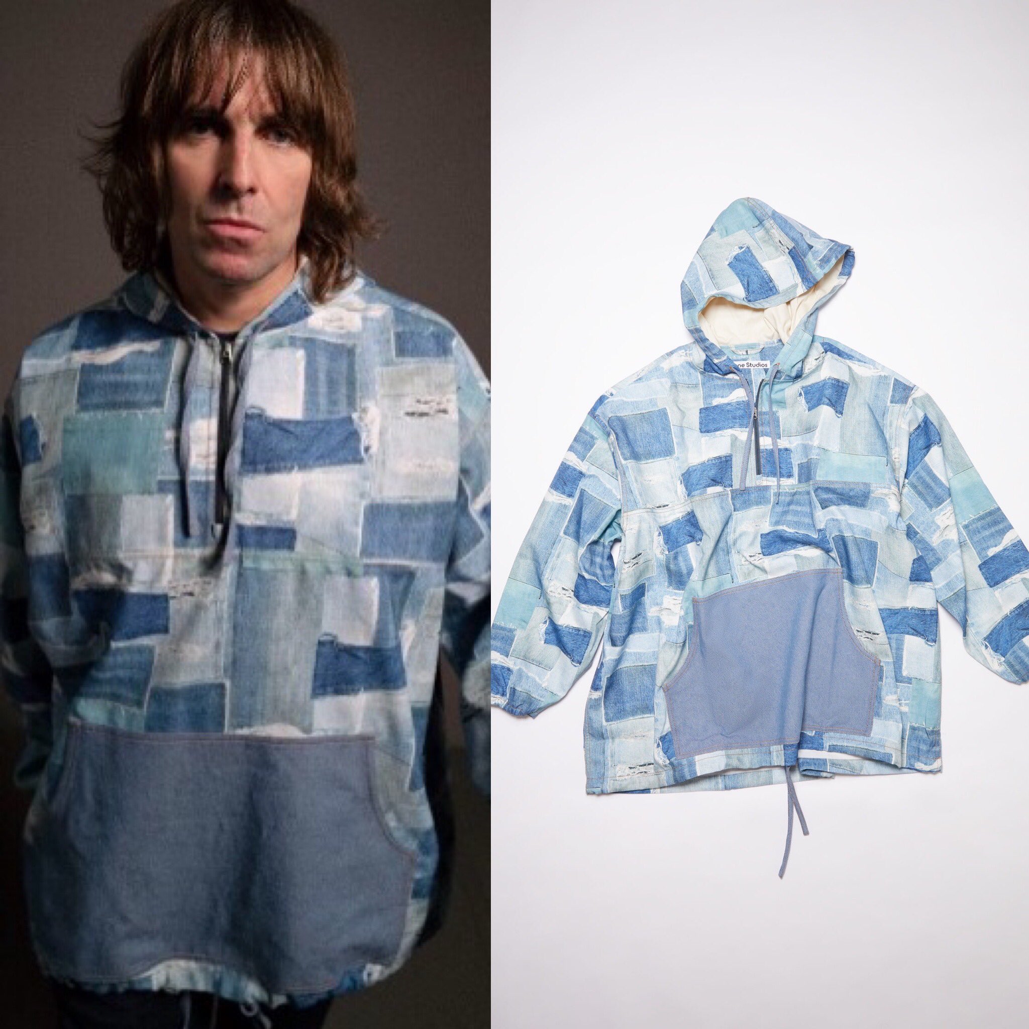 Liam gallagher hotsell blue jacket