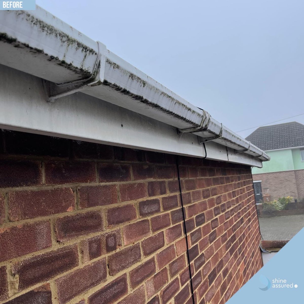 ShineAssured's tweet image. If your gutter soffits and fascia boards need cleaning then we get them gleaming 💦