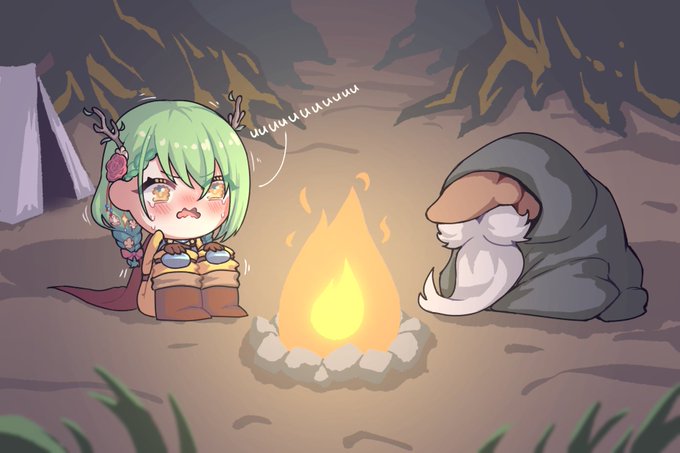 「campfire」 illustration images(Popular)