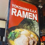 家系ラーメンの表記が面白い!YOKOHAMA E.A.K!