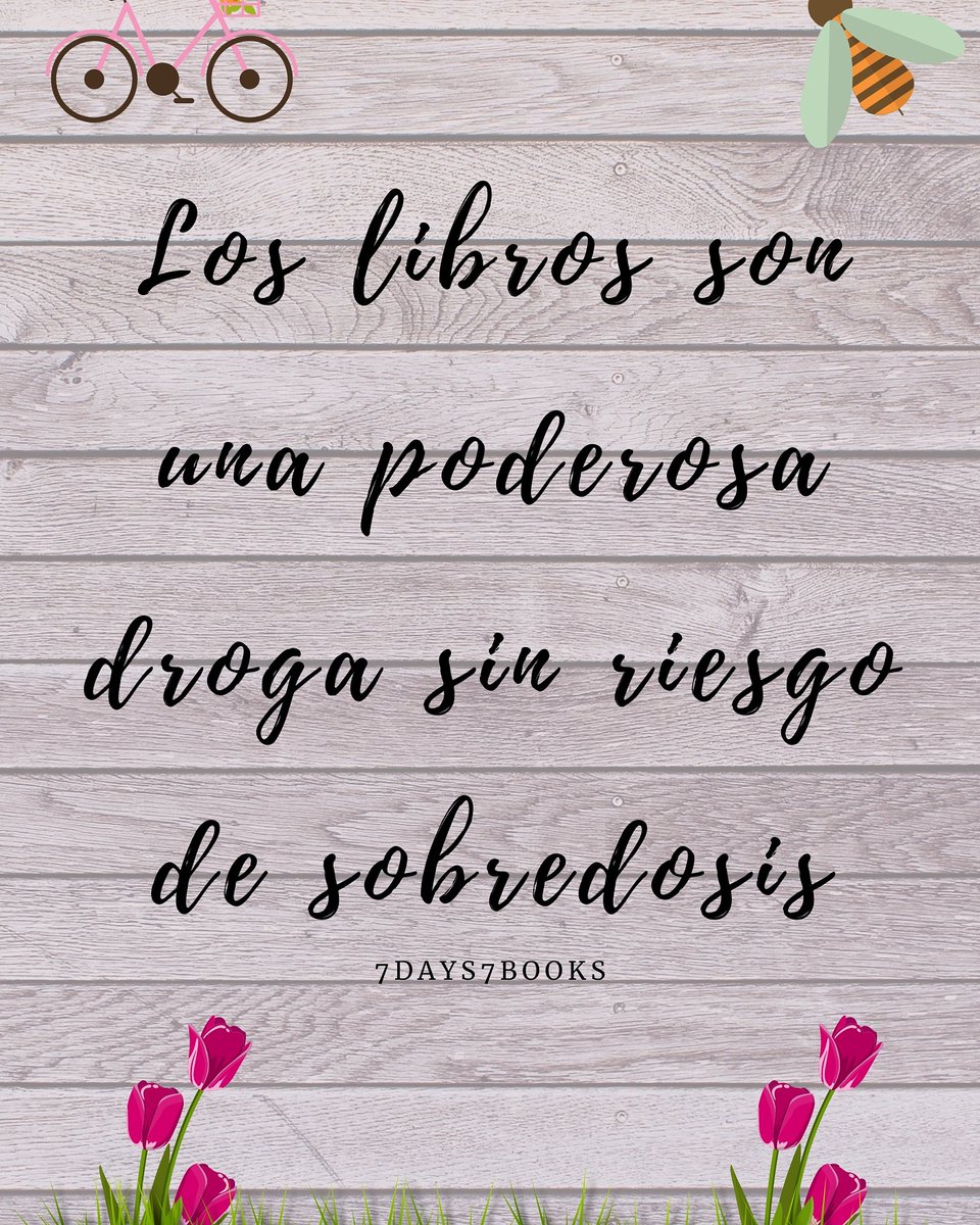 7days7books's tweet photo. Hola familia, pues sí, los libros son una droga totalmente verdad, ¿o me váis a decir que no? 

Cuántos de vosotros tienes por lo menos más de cinco lecturas pendientes (por tirar a lo bajo😅) 

Cuántos de vosotros tiene una lista interminable de libros deseados. https://t.co/iWBPVjDRpP