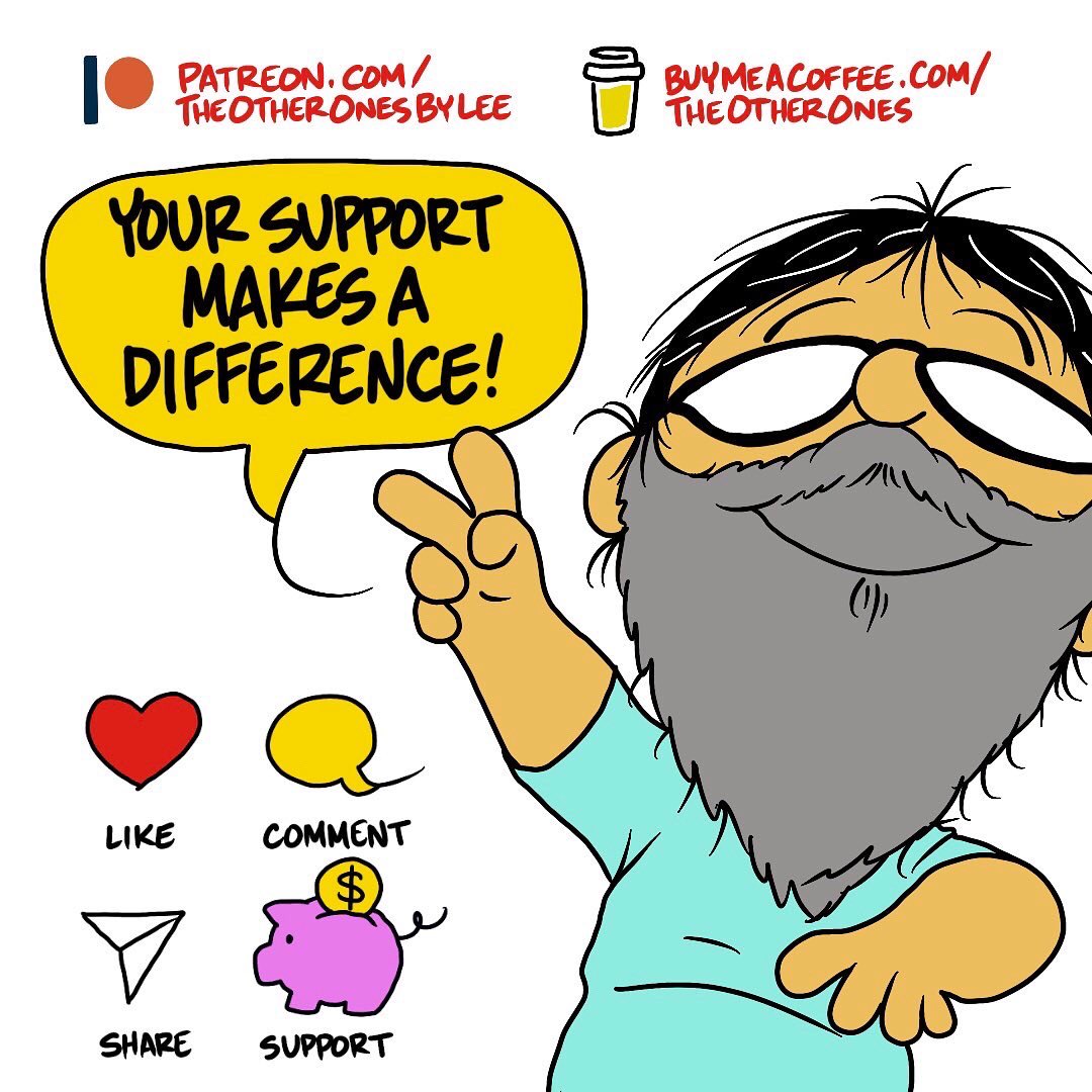 OtherOnesbyLee's tweet photo. Lost in translation? 😂 Part 4, conclusion. #notother #TOOBL #webcomic #halmoni #asianisnotavirus #liveyourlife #stopasianhate #protectasiancommunities https://t.co/3XKFHZf91z
