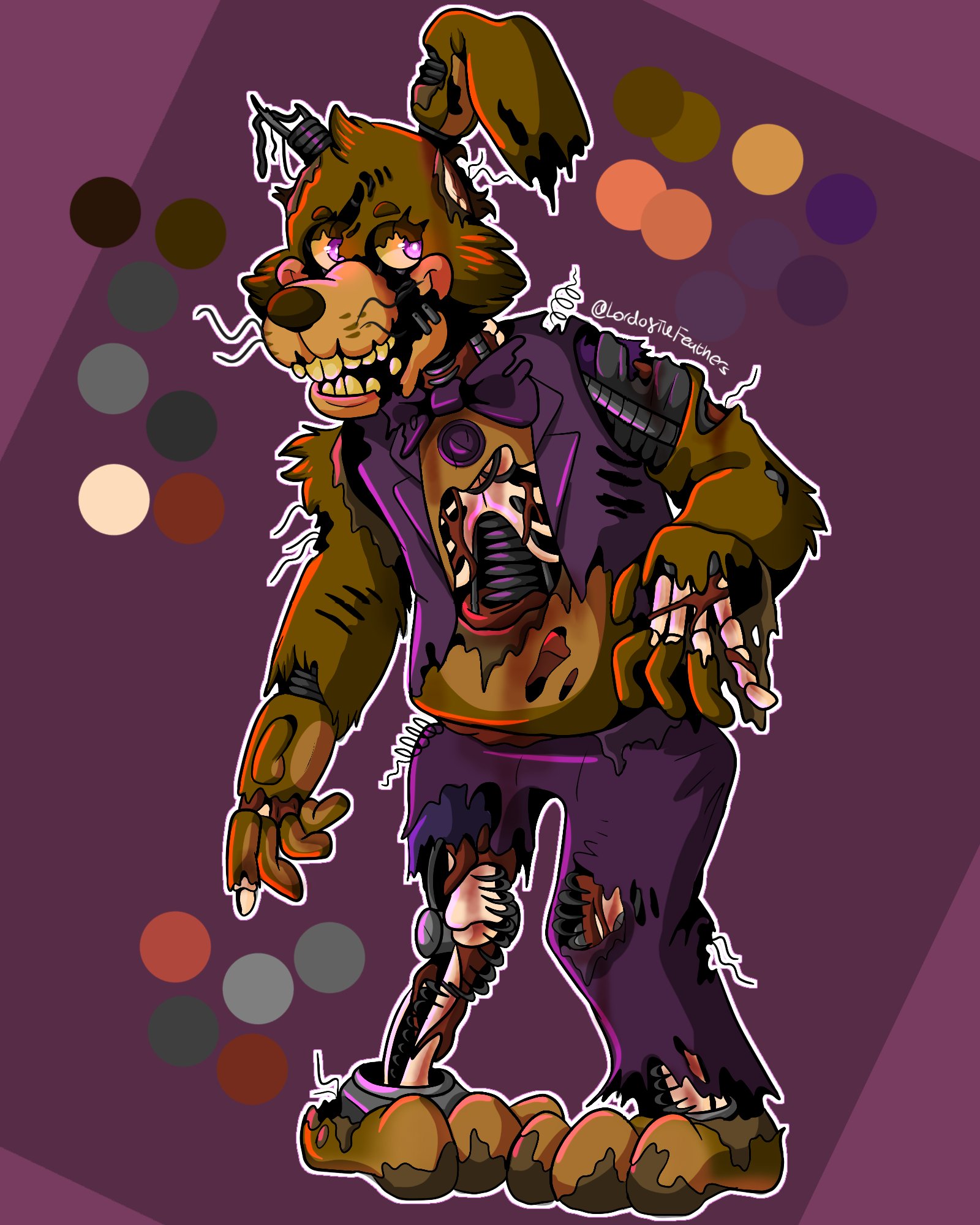 LordOfTheFeathers on X: Redraw of the fnaf 2 Grand Reopening Teaser with  my Vintage Withered Freddy :O #FNAF #fnaffanart  / X
