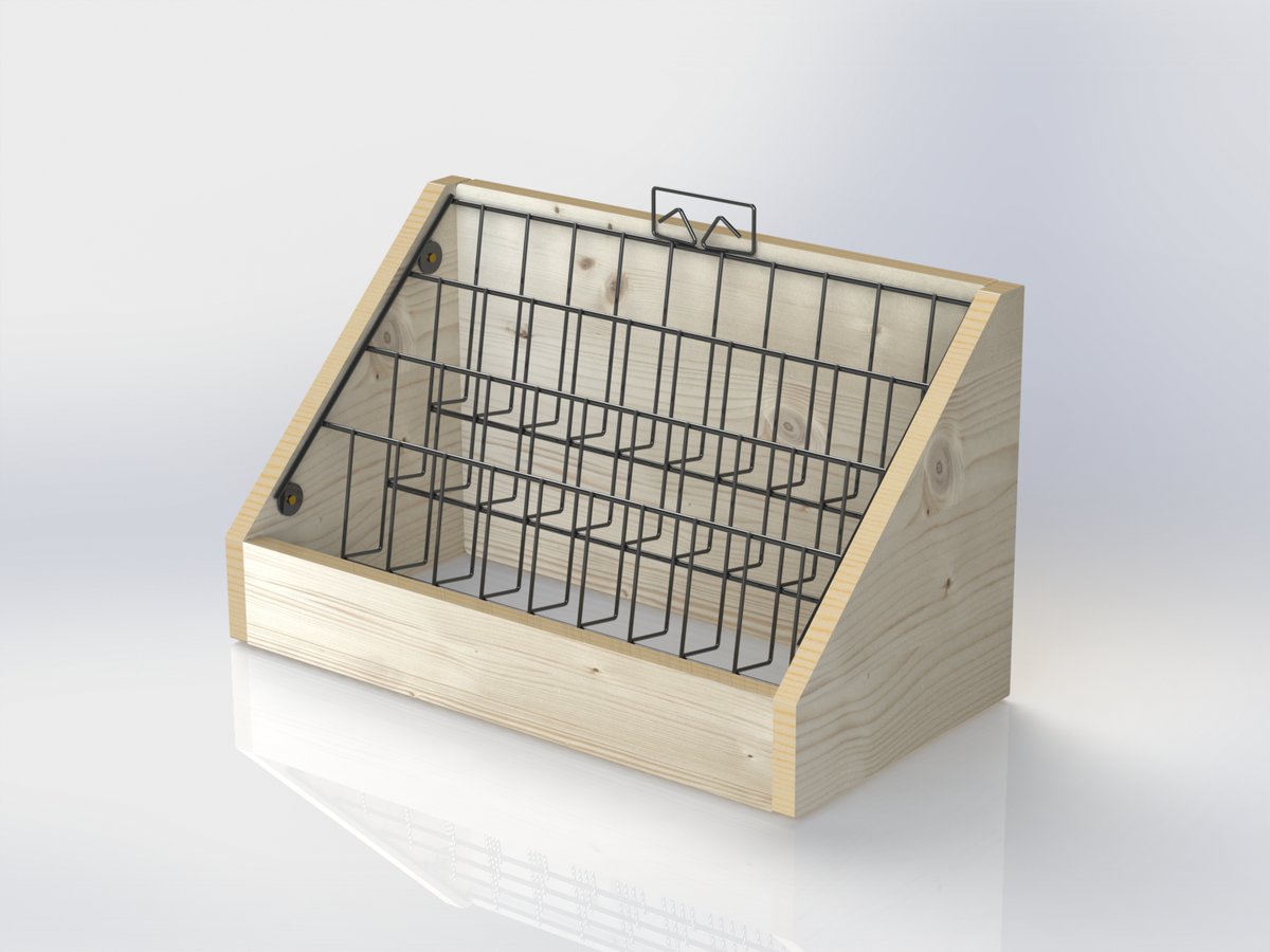 Mixed sized #cards #counter #display - order online, quick delivery ow.ly/Iowy50HzNzg Choice of finishes and coloured wire