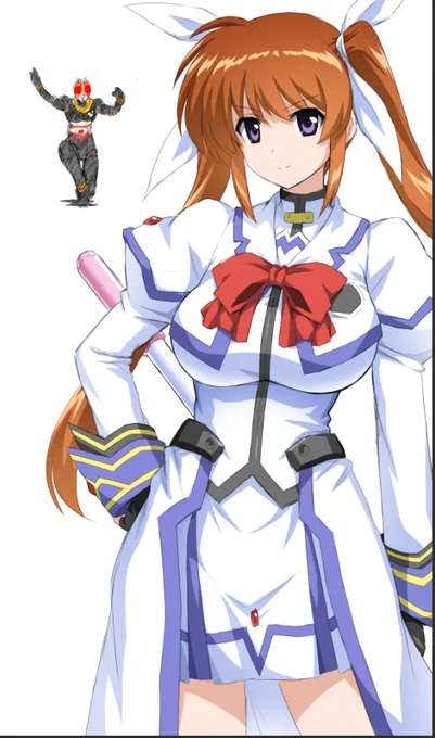 なのはさんのおっぱいは前回のラフよりもちょっとだけ盛るのやめました 