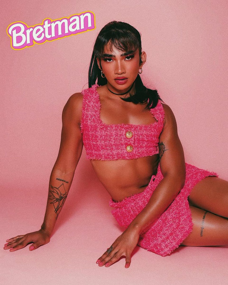 philstarlife's tweet photo. Barbie? More like baddie. Bretman Rock stuns in this tickled pink Barbie-inspired shoot for Balmain. 🎀 (📸: IG / @bretmanrock)

#BretmanRock #Barbie https://t.co/bHwufvX1e0
