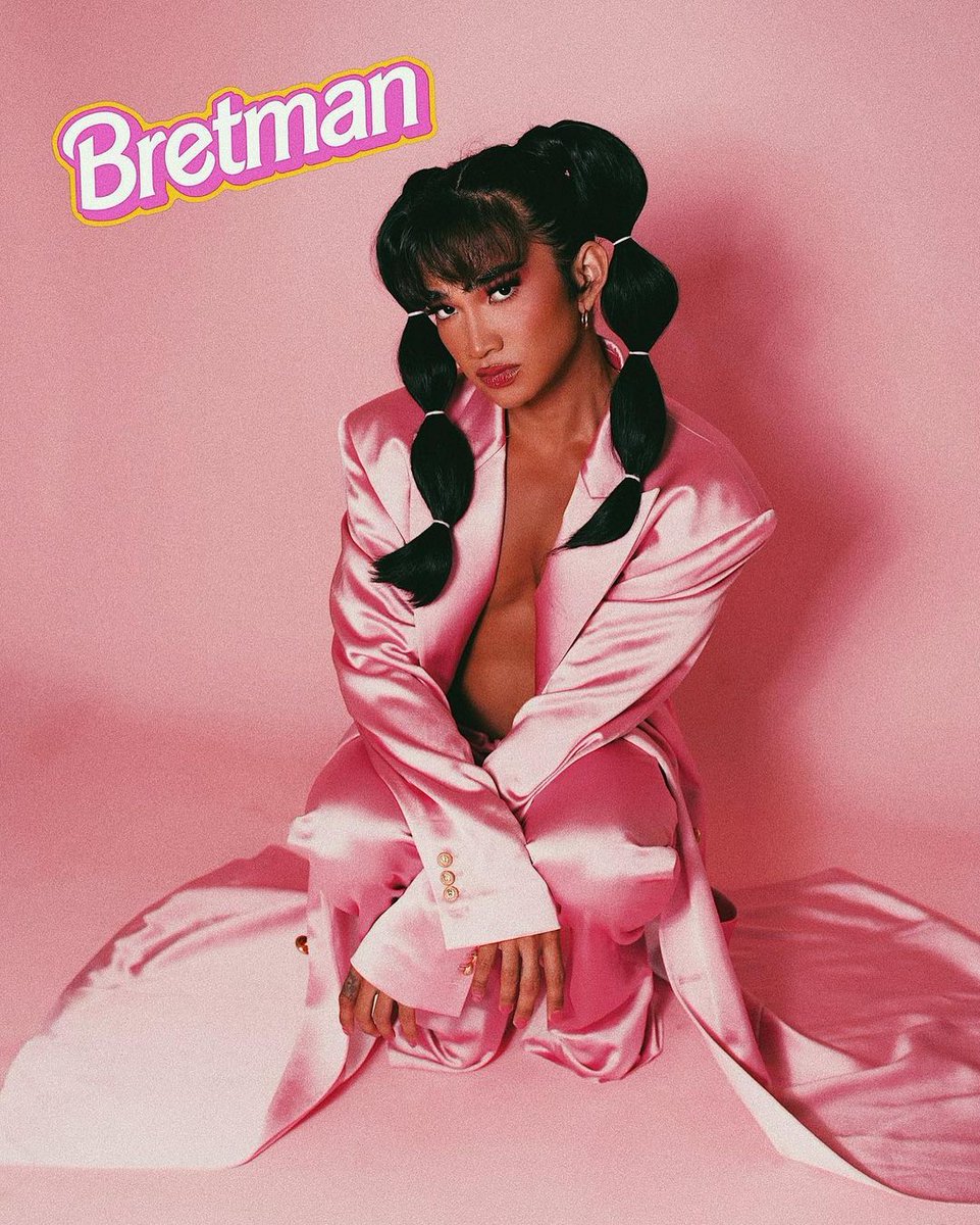philstarlife's tweet photo. Barbie? More like baddie. Bretman Rock stuns in this tickled pink Barbie-inspired shoot for Balmain. 🎀 (📸: IG / @bretmanrock)

#BretmanRock #Barbie https://t.co/bHwufvX1e0