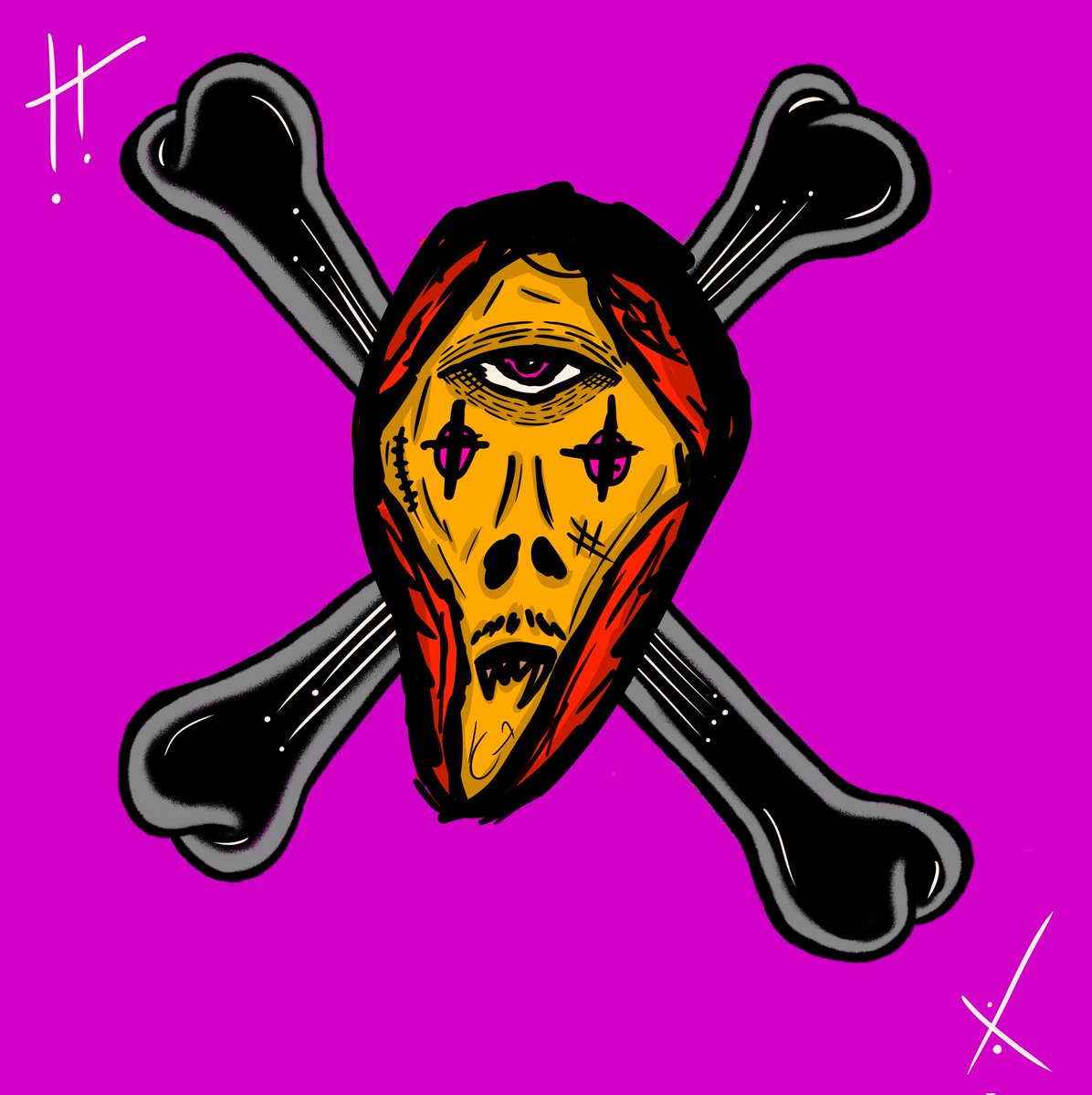 Nikamatubangs's tweet photo. Cyclope skull #14
#NFTCommunity #NFTs https://t.co/slZe7GNtyx