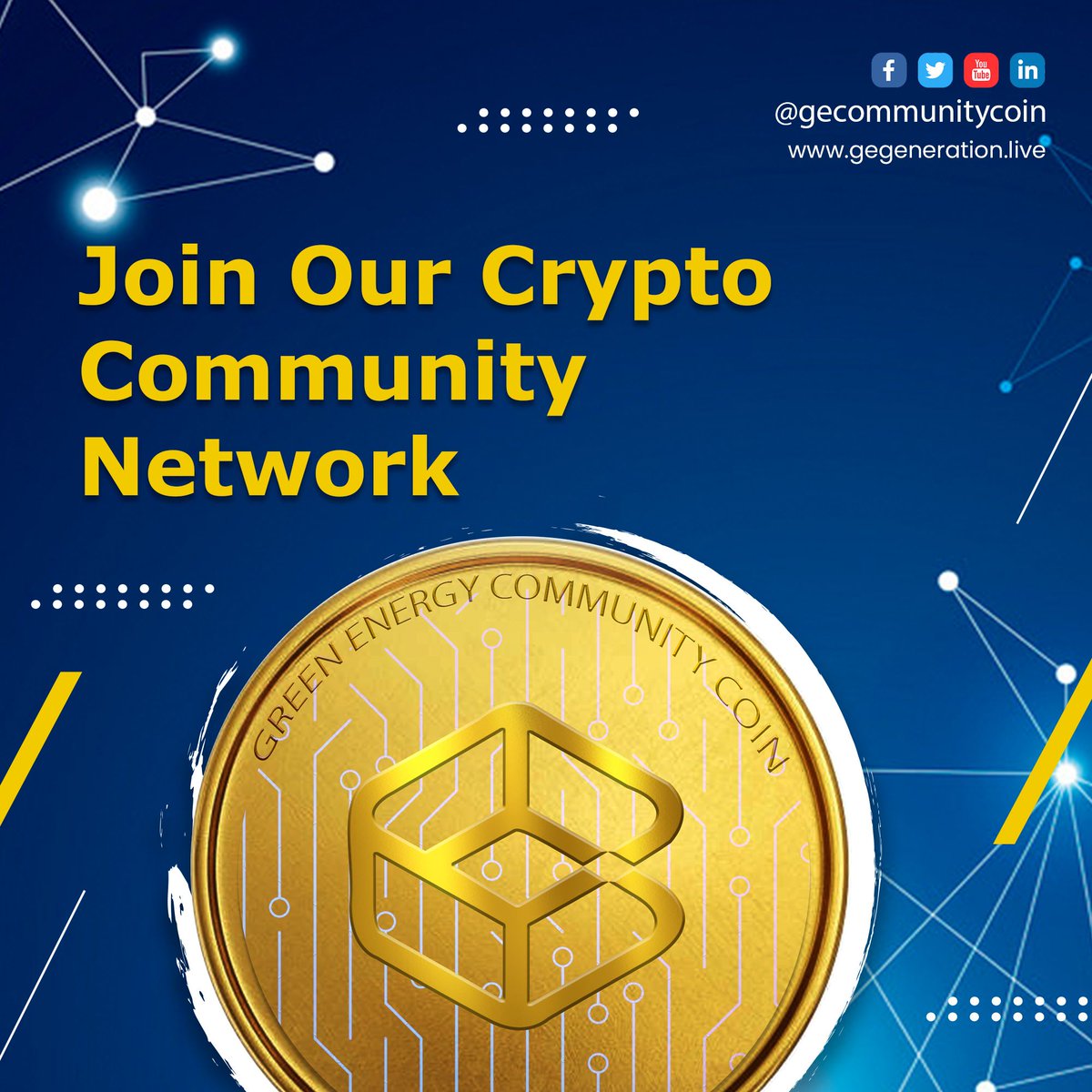 GECommunityCoin's tweet photo. Join now the most profitable crypto network GE Community COIN. We protect you identity most reliable and secure. Connect with us @ https://t.co/gpc8m3CrbJ

#GECC #GECommunitycoin #greenenerycoin #greenenergycommunitycoin #Crypto #Cryptoindia #cryptocurrency #cryptoexchange https://t.co/16yeYt2hPM