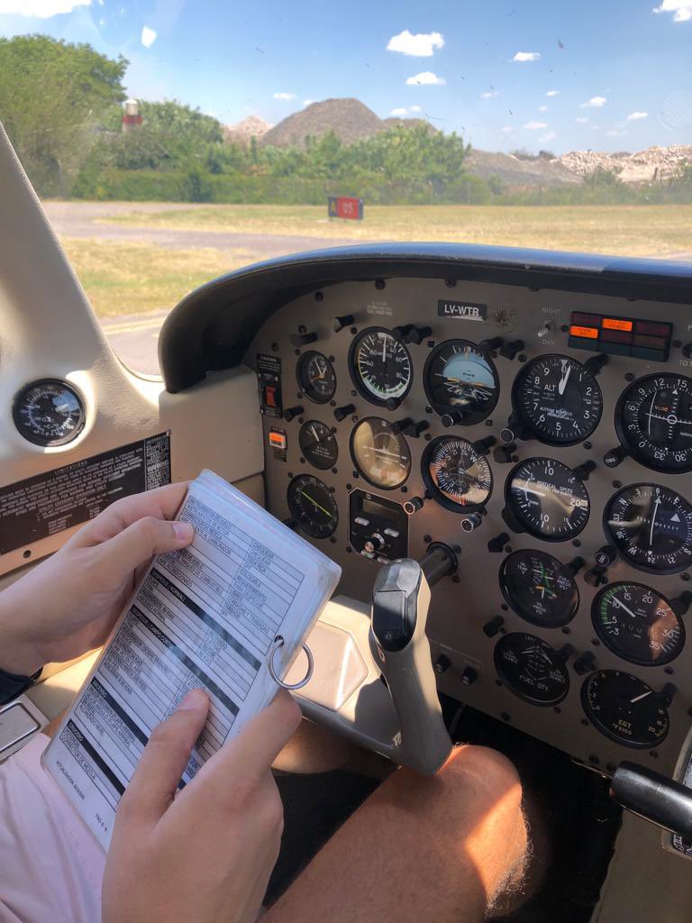 Lista de chequeo antes de despegar Cabecera 05 de San Fernando. Te estamos esperando