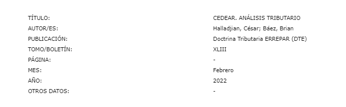 En el día de hoy hemos publicado con el colega Brian Baez un artículo en Editorial Errepar relativo al tratamiento tributario de los CEDEAR.