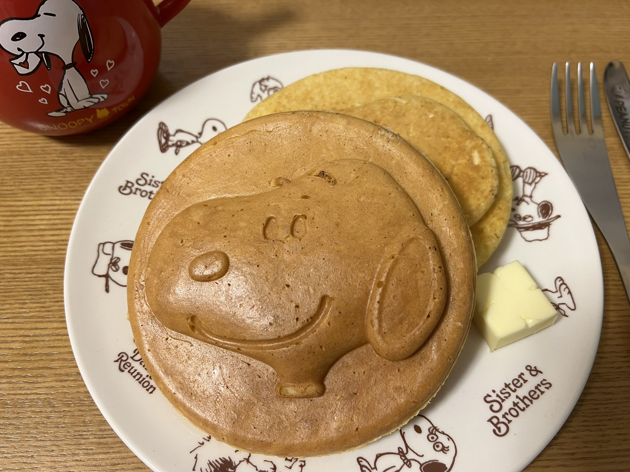 スヌーピーパンケーキ Twitter Search Twitter