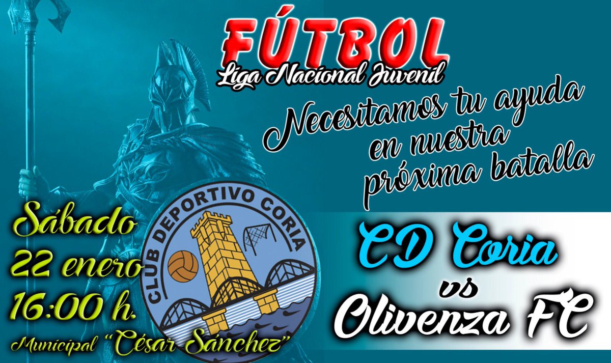 Os esperamos!💪🏼💙