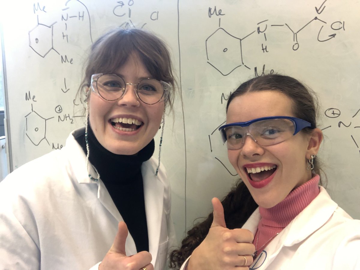DemiSnabilie's tweet photo. Having fun with the next generation! 🧪 @ej_meeus @NicolevanLeeuw5 @JoostReek
#proefstuderen #highschoolstudents #chemtwitter https://t.co/J0YYX9WGlL