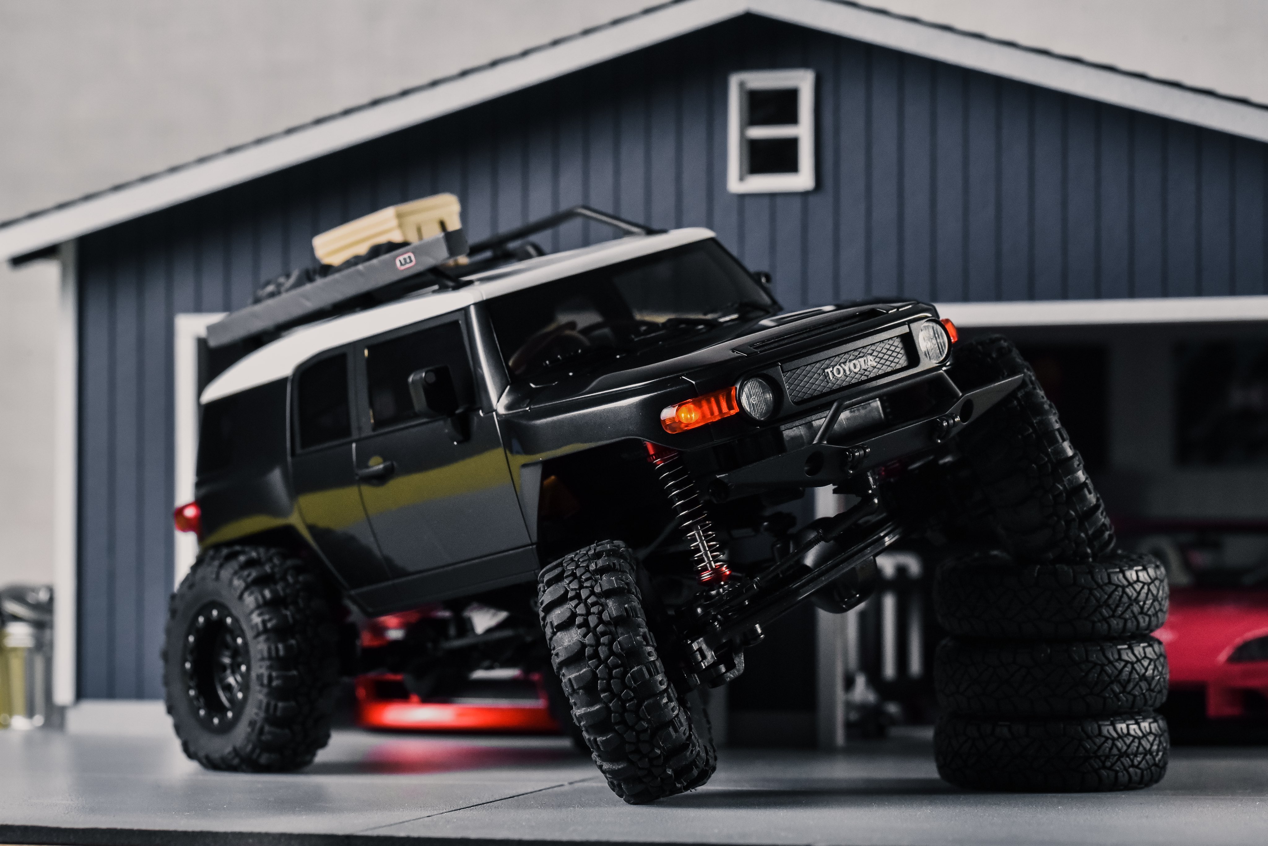 fjクルーザー、ミニッツ4×4ホイールタイヤセット KYOSHO Mini-Z 4x4 タイヤ ホイール セット 4本 3セット 京商