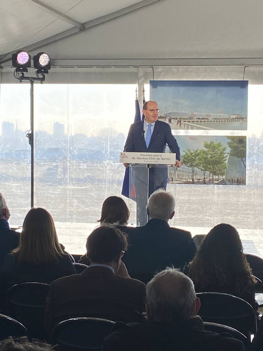 La santé, c’est notre bien le plus précieux !

🇫🇷 Ravie d’accueillir <a href="/JeanCASTEX/">Jean Castex</a> à Nantes pour la pose de la 1ère pierre du #CHU, qui servira l’ensemble des habitants de notre Région.

🔬 Ce projet, c’est aussi renforcer la recherche pour une médecine à la pointe de l’innovation.