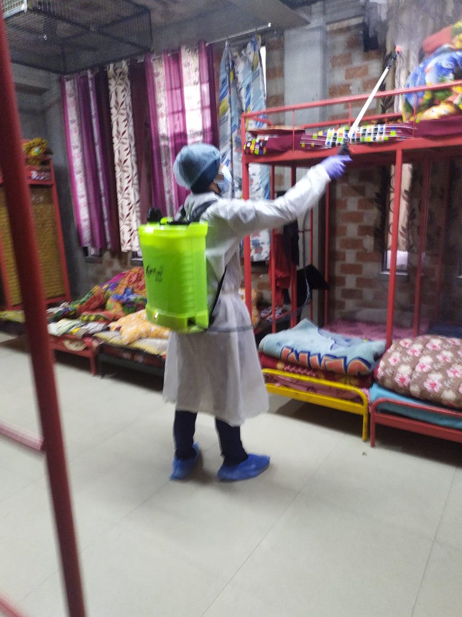 SBTDELHINGO's tweet photo. Sanitisation is being conducted at various Children's Homes. Thank you Urban Company for helping us keep the children and staff safe.
#sanitisation #covid19 #omicronindia #coronaindia #childrenhome #staffsafe #childrensafe #streetchildren #helpinghands https://t.co/IylDlRjf5e