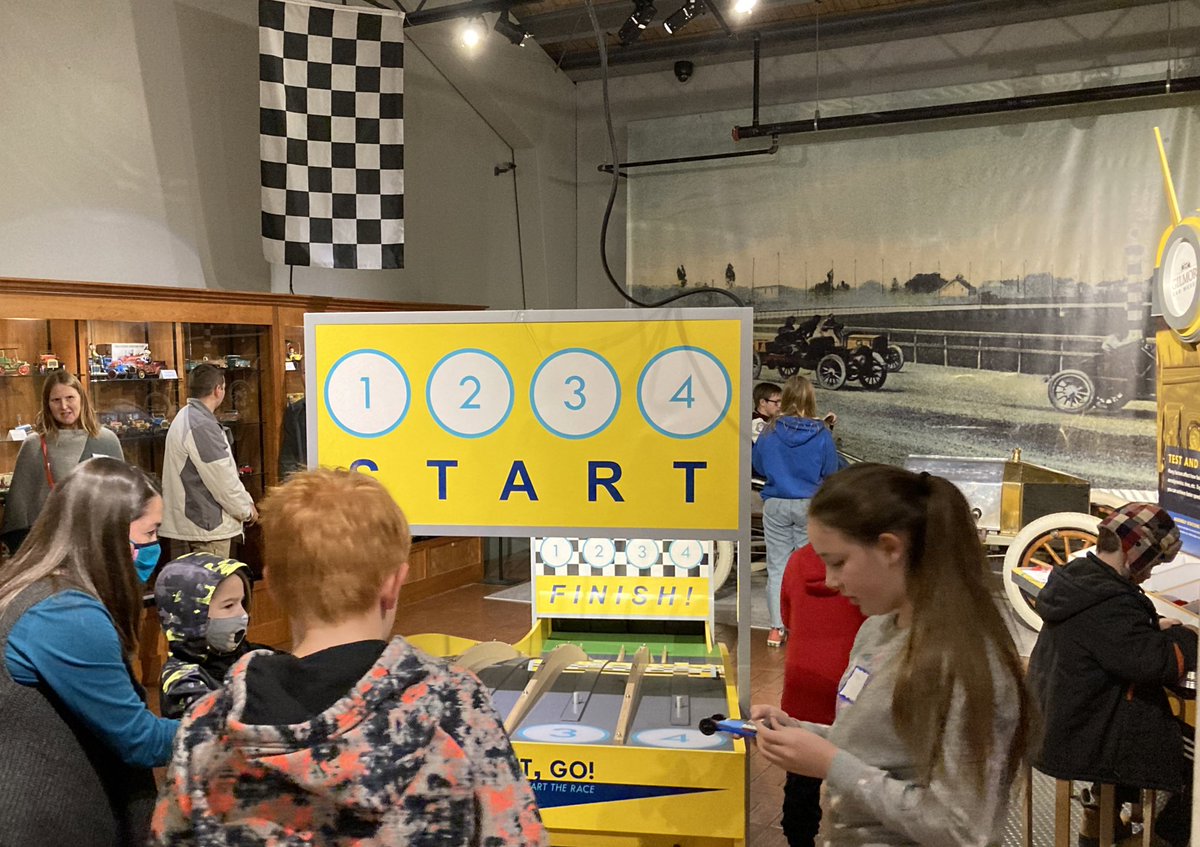 DrewBordner's tweet image. Grand reveal @GilmoreMuseum of student designed interactive activity center for kids.  #GLCSms students worked @KRESAIS and other districts through the design process to create a hands on learning experience.  👏 👏 to @mrhawkinsGL for his continued support of PBL. @PLTWorg