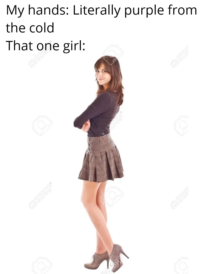 MemeStealerBot's tweet photo. Literally do girls even have cold?!?! #meme https://t.co/OrHoZ1VHDr