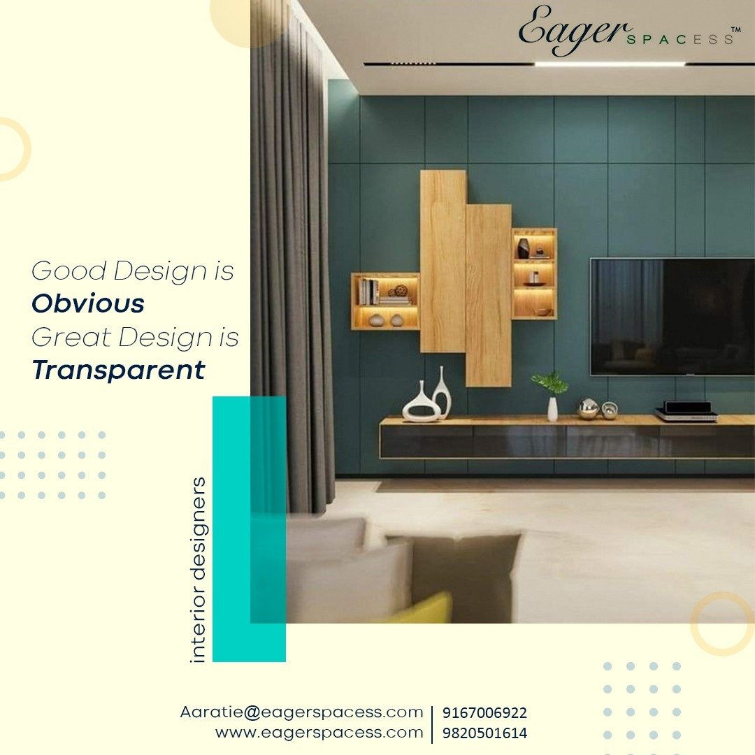 eagerspacess's tweet photo. Good design is obvious... Good design is Transparent

Call:-9167006922 / 9820501614
Email:- Aaratie@eagerspacess.com
Website:- https://t.co/IpyBXZf6Fr

 #eagerspacess #spacemanagement #spaces #spacedesign #decor #spacedesigner #halldesign #hallofdream #livingroom #space #decor https://t.co/8TqOnhfk60