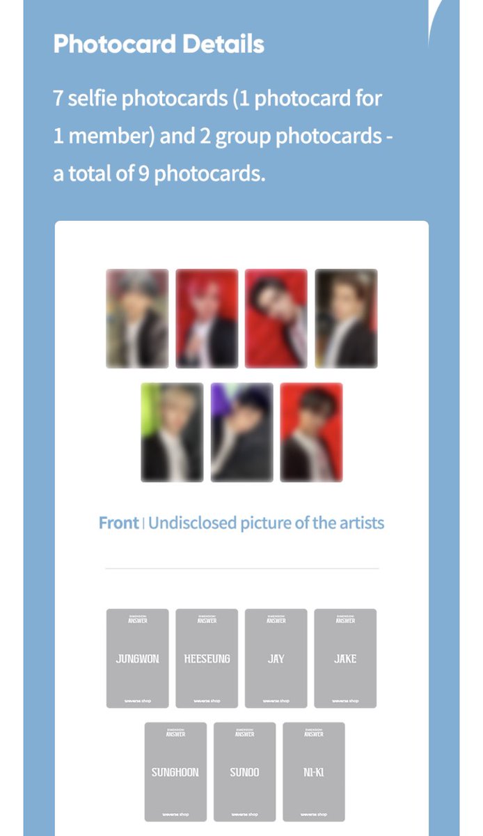 route82mnl's tweet photo. PH GO | #Route82GO🚦
ENHYPEN D:A 2nd Pre-Order
Album only - ₱450
Member PC - ₱370
Group PC + Undisclosed Group PC - ₱195
Set - ₱1990
NETA (2 to 3 weeks after shipout from kr)
✔ Member PC Pooling (first-to-pay in full)
‼️ LIMITED SLOTS
Order form: https://t.co/EdR9HeXCo0 https://t.co/DrfQfZv7Ja