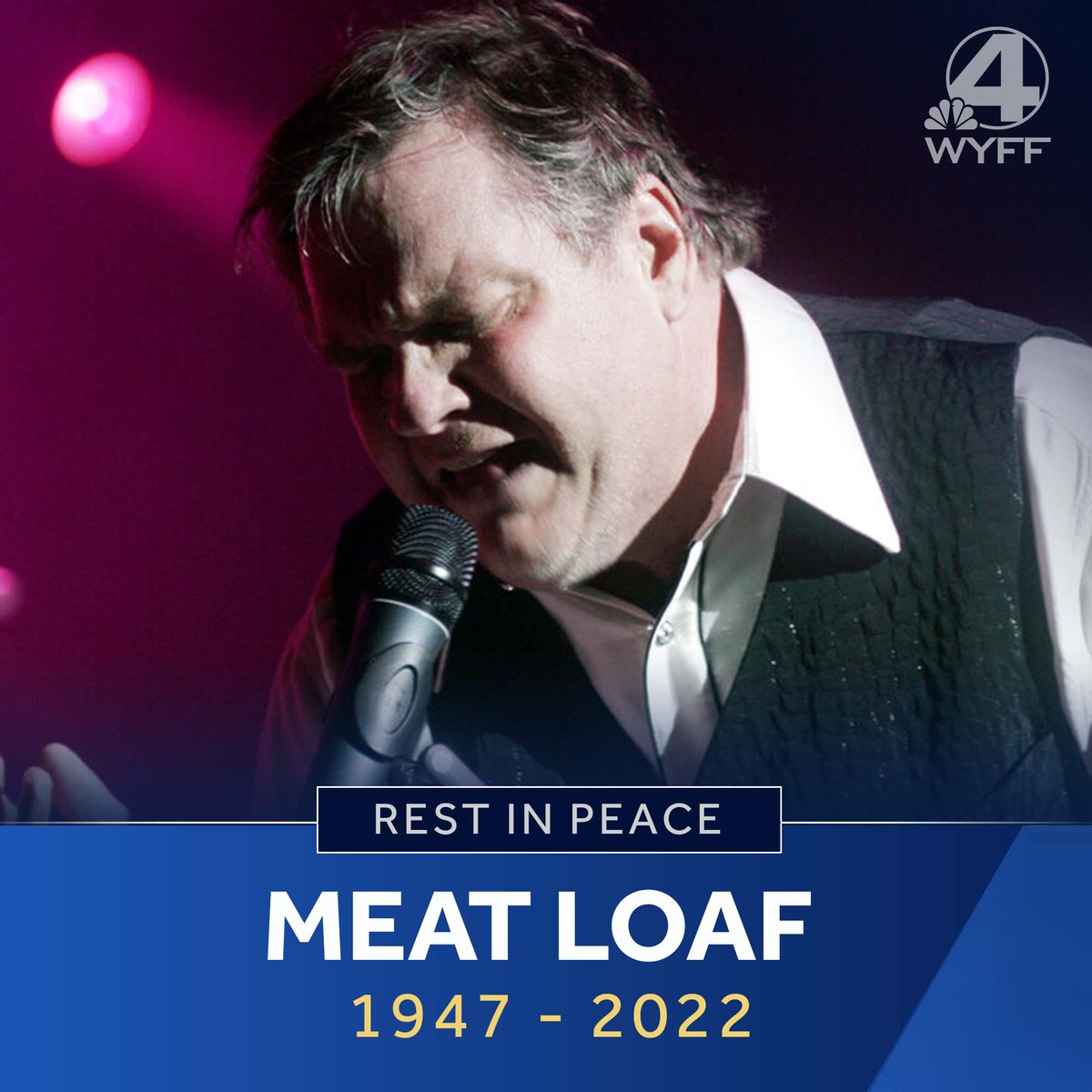 The singer born Marvin Lee Aday died Thursday, according to a family statement provided by his longtime agent Michael Greene. bit.ly/3IsjZAS