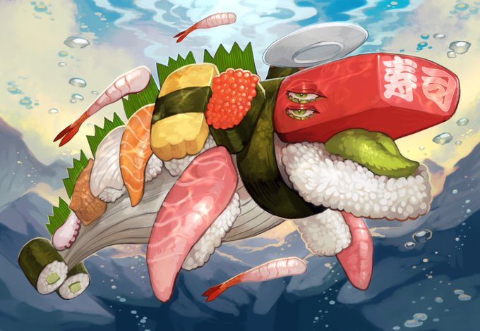 「sushi」 illustration images(Latest)｜21pages