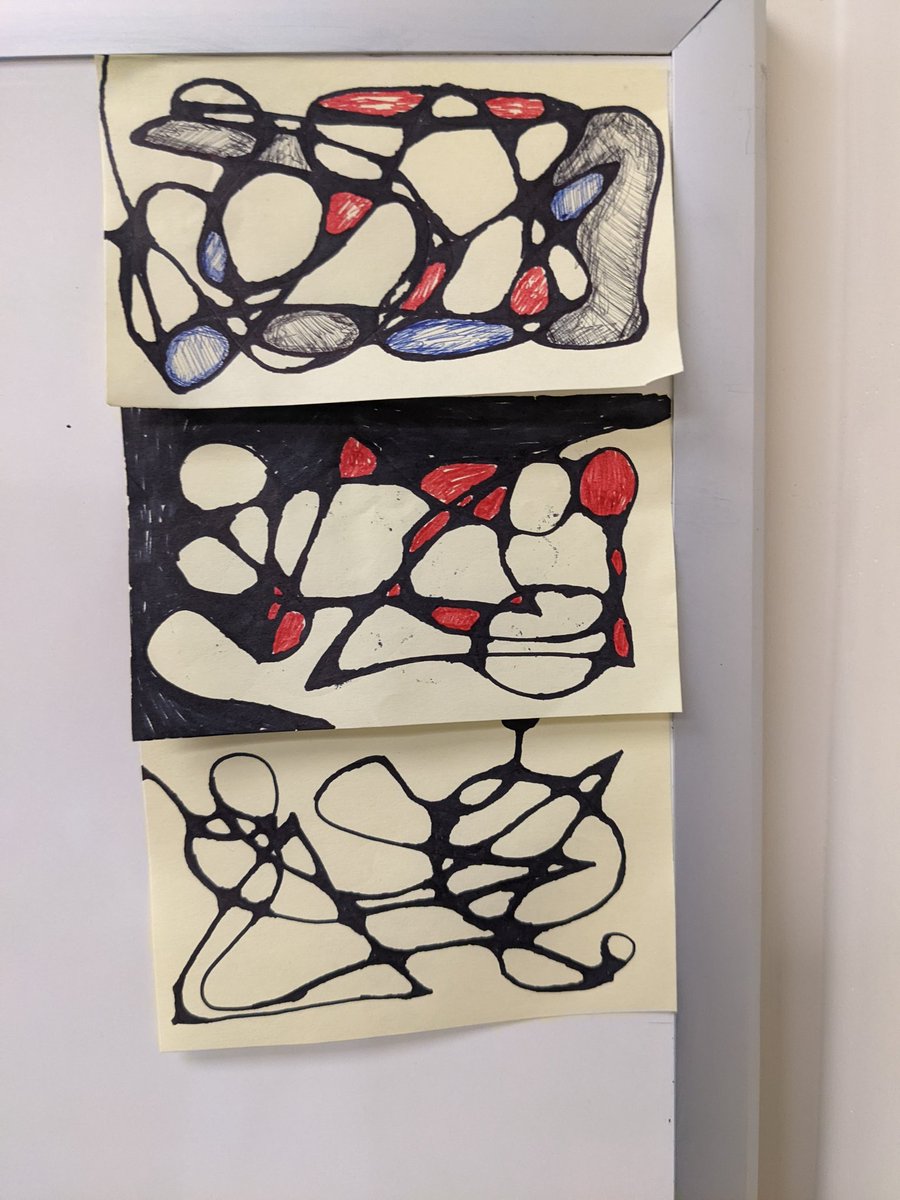 #Neurographic mind focusing at work.