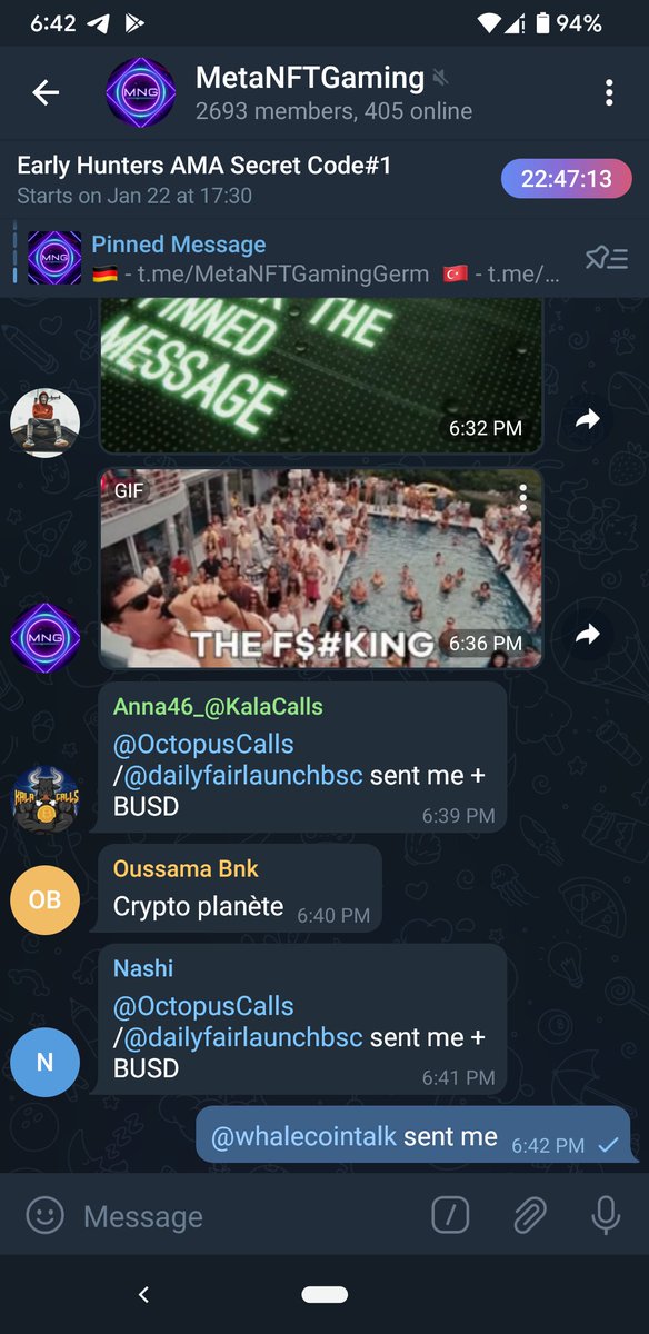 isuruashan99's tweet photo. @WhaleCoinTalk @MetaNFTGaming Done and dusted,wish me good luck😉
#WCT #MetaNFTGaming https://t.co/VH3DjUNpFK