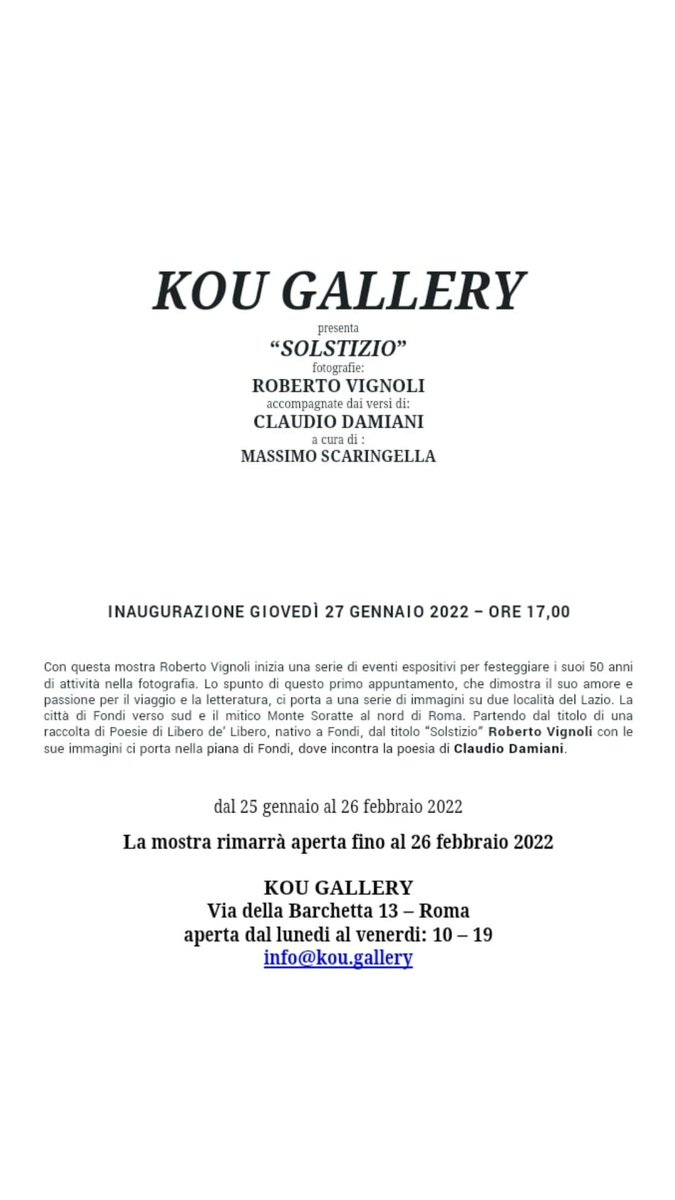 Claudio Damiani (@claudio22796275) on Twitter photo 