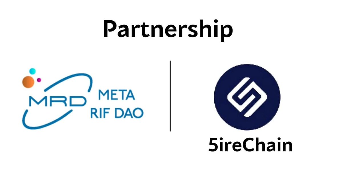 rif_meta's tweet photo. Friends! We have good news!
We want to introduce our new partner
@5ireChain 
 - Sustainable Distributed Computing platform | In Consensus #Sustainability | Moving the world from a "for-profit" economy to a "for-benefit" economy
https://t.co/C0YnVw54FB

#ido #partnership #metarif https://t.co/PThgJKWwFs