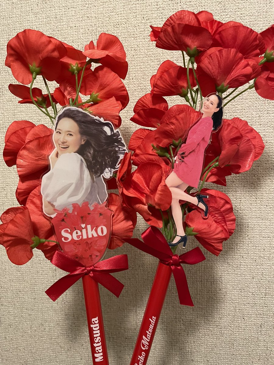 松田聖子赤いスイートピースティック松田聖子グッズ