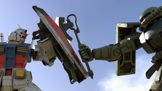 Mokmaheim's tweet photo. MS CloseCombat Scene WIP
#3dsmax #3Damimation #Gundam https://t.co/tXm4mEsMoV