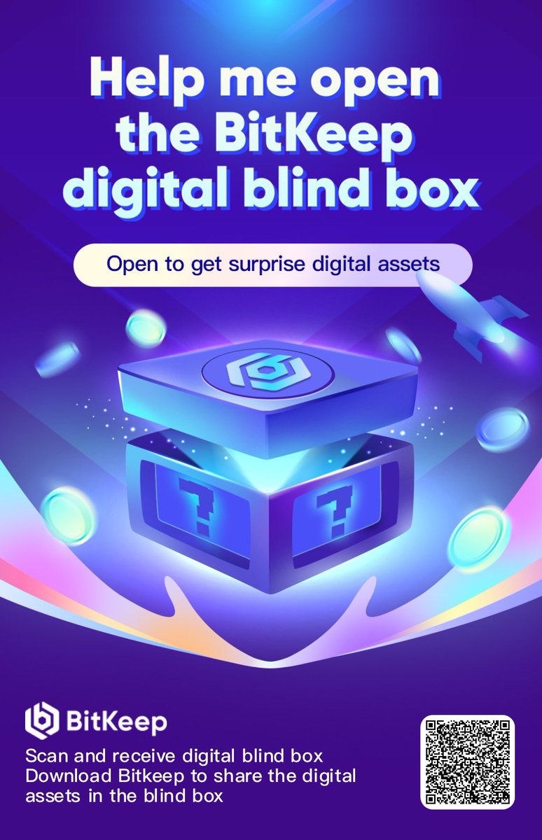 Ⓜ️BITKEEP #BLINDBOX RewardⓂ️
🍐Total #Reward: 200,000 $BKB
📝Distribution: Instant
 
✅ BlindBox Link: news.bitkeep.biz/activity/blind…
 
1⃣ Create New #Wallet
2⃣ Create Cloud Wallet
3⃣ Copy BKB #Cloud Wallet
4⃣ Submit Your #BKB Wallet 
5⃣ Done

#CTBot Adrop Ram 1 TRX 60
#btc #eth #NFTs
