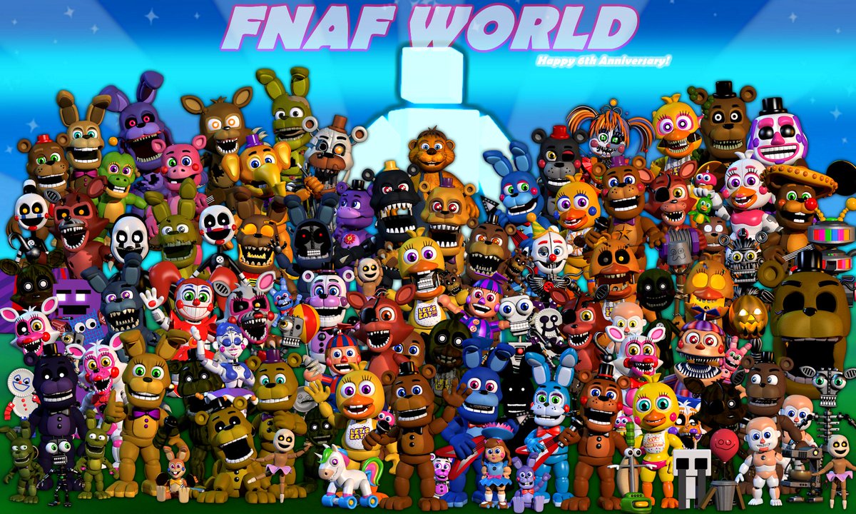 C.4.D./F.N.A.F.)Happy birthday, FNaF 6! by Wrekiz on DeviantArt