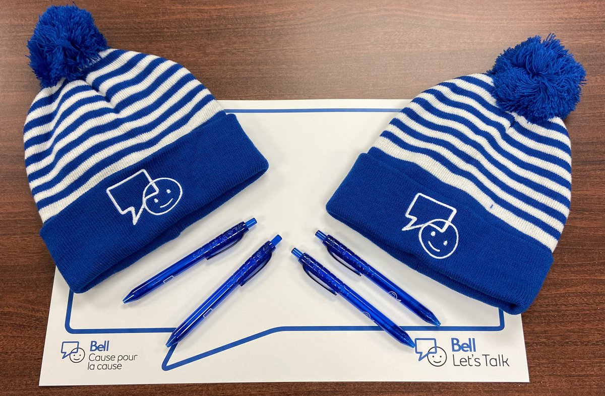 Want to win some <a href="/Bell_LetsTalk/">Bell Let's Talk</a> swag? Pick up a poster in guidance, create a positive message and drop off again before Tuesday. There will be prizes! <a href="/STA_CSS/">St. Thomas Aquinas</a> #PVNCInspires