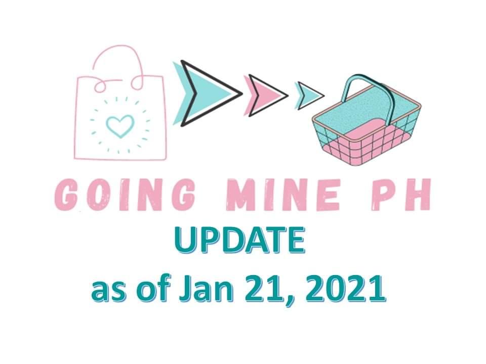 GoingMine_PH's tweet photo. #gmphupdate as of Jan. 21, 2022
See thread for the photo proofs of items
Kasama din sa onhand items yung assorted unsealed albums na ilalapag namin sa Sunday
Thank you po sa inyong lahat ππ₯° https://t.co/hJIq6TwNPz