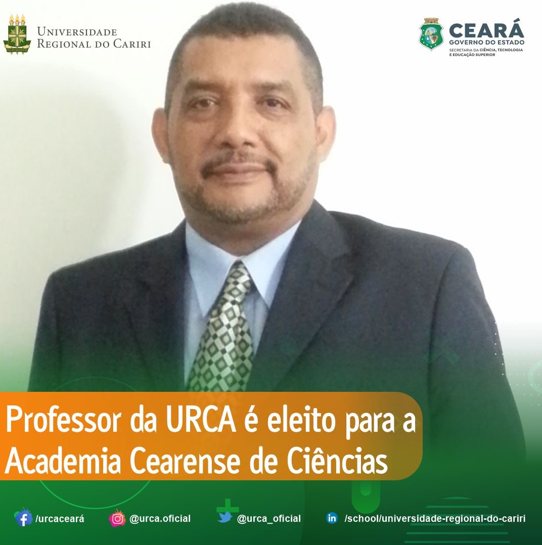 Professor da URCA é eleito para a Academia Cearense de Ciências

::. Acesse urca.br e confira a notícia completa.
