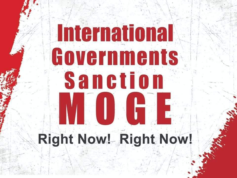 b3rry_y's tweet photo. Chevron and POSCO must sanction on Myanmar Military Terrorists,who have been committed genocide. Investing might be used to buy weapons for killing many innocent lives. We demand to Intl Governments call for implement sanctions against MOGE.
#TakeAction_NoMoreWords
#SanctionMOGE https://t.co/y7Z7Ic19VM