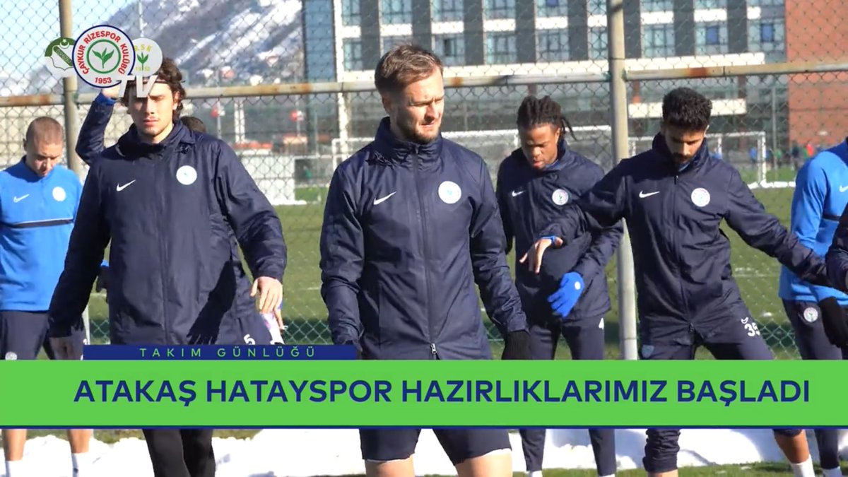 sehriatmaca's tweet photo. 📣 Çaykur Rizespor; Atakaş Hatayspor müsabakası hazırlıklarına, Fraport Tav Antalyaspor galibiyetinin ardından hiç ara vermeden başladı.

🏋️‍♂️ FT Antalyaspor müsabakası kadrosunda olan oyuncular salonda rejenerasyon çalışması yaparken, kadroda yer almayan oyuncular sahada çalıştı. https://t.co/e5Bh7M6K8C