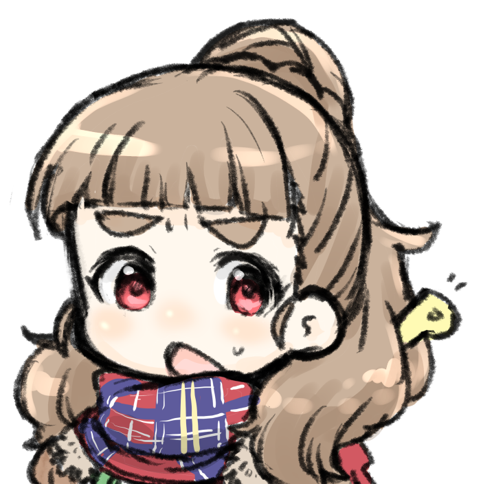 神谷奈緒 「寒すぎるので奈緒毛に住みたい 」|H@nimaruのイラスト