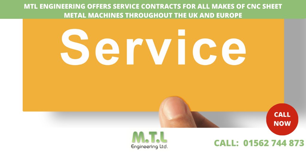 mtlengineering1's tweet photo. MTL Engineering offer #service #contracts for all makes of CNC sheet metal machines throughout the UK and Europe. 

Fast response times including weekend, early starts and evenings 
Click here  https://t.co/7SMIbykrme 

#service #cnc #machinery #repair https://t.co/BdJd4a0pSU