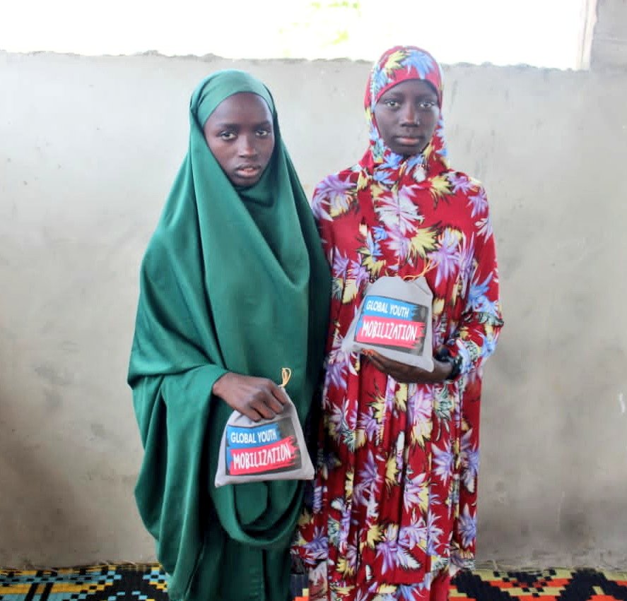 GirlsPrideGam's tweet photo. One of the major challenges at Sheikh Uthaymeen Madrassa Boarding School is blockage in their sewage systems due to disposable sanitary products used by girls during their periods. 
To address the problem, our team provided reusable pads for their girls.@gymobilization @pad_drive https://t.co/WxXk3DVoH9