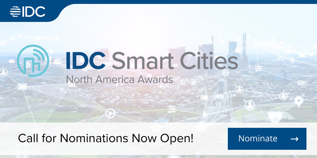 MatthewCalfa's tweet photo. Celebrate your Smart Cities initiatives - Nominations are now open for @IDC's North American Smart Cities Awards 2022! 
For details visit - https://t.co/OHJMqyw2Nc
#IDCSmartCities22 #SCNAA #IDC #SmartCities #DigitalTransformation #Innovation https://t.co/CbA9TO8saC