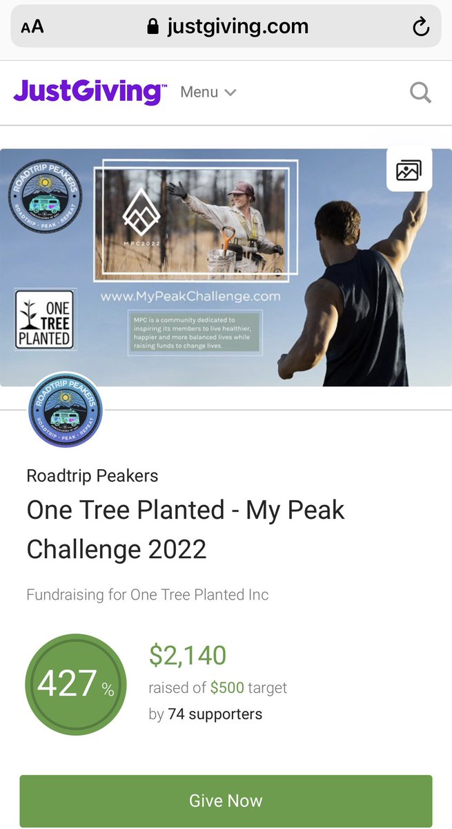 Cancer Research and the environment! Our #Peakers are too! So far we’ve planted 2,140 trees together for <a href="/onetreeplanted/">One Tree Planted</a> #OnTheRoadToMPC2022! 🎉Proud to support <a href="/MyPeakChallenge/">My Peak Challenge</a>’s newest charity partner for #MPC2022! 🤗🌳💜🚙 justgiving.com/fundraising/ro…
<a href="/SamHeughan/">Sam Heughan</a> #roadtrippeakers
