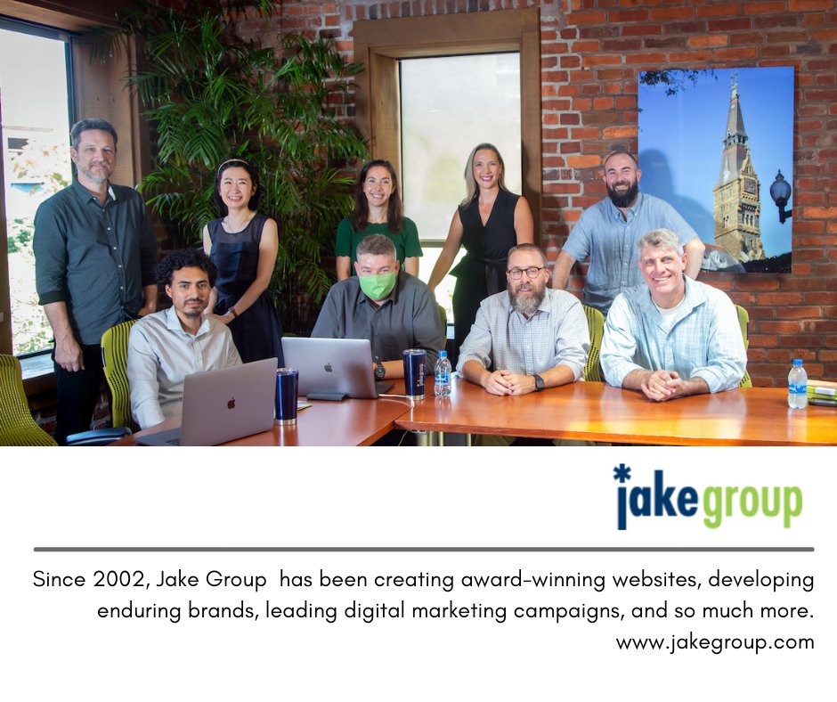 <a href="/jakegroup/">Jake Group</a>, a web design &amp; digital marketing company, has built a culture of creativity &amp; inspiration for their employees. Check out their work: jakegroup.com