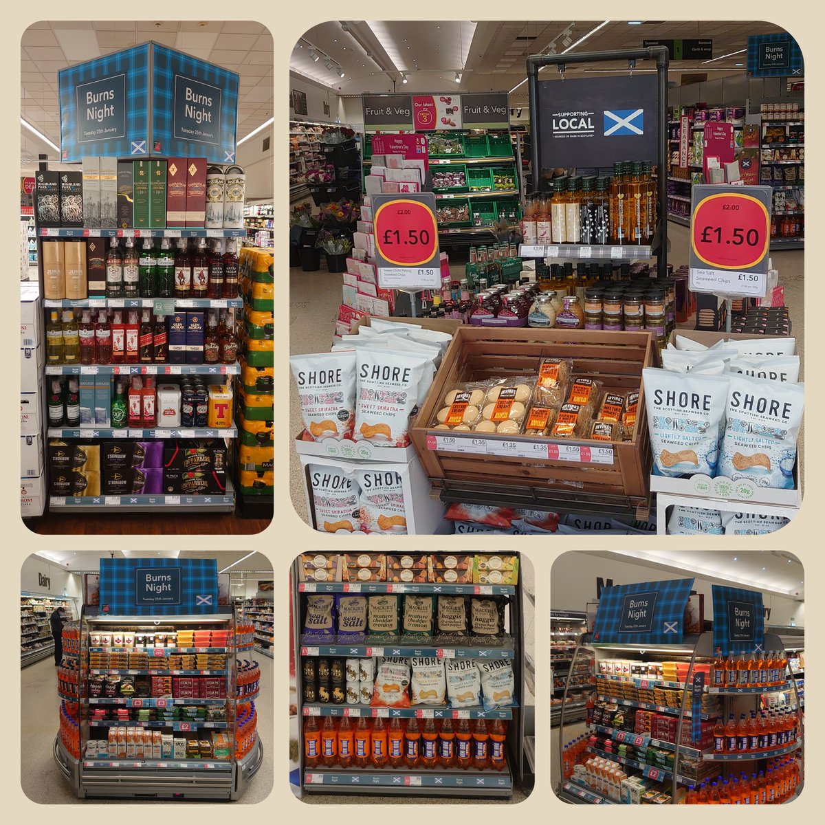 What a fantastic range of local Scottish products available at @coopuk for Burns Night at some cracking prices too! @KevinBuchanCoOp @PaulThomson3231 #itswhatwedo